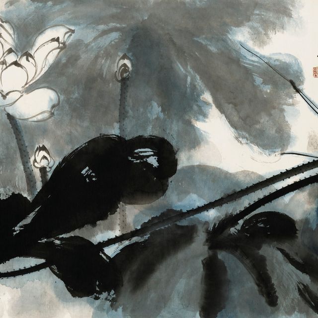 Zhang Daqian — Лотос