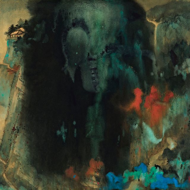 Zhang Daqian — Швейцарские горы
