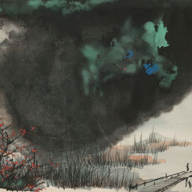 Zhang Daqian — На закате