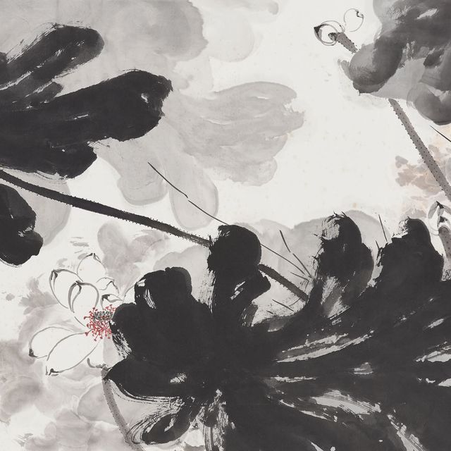 Zhang Daqian — Лотос
