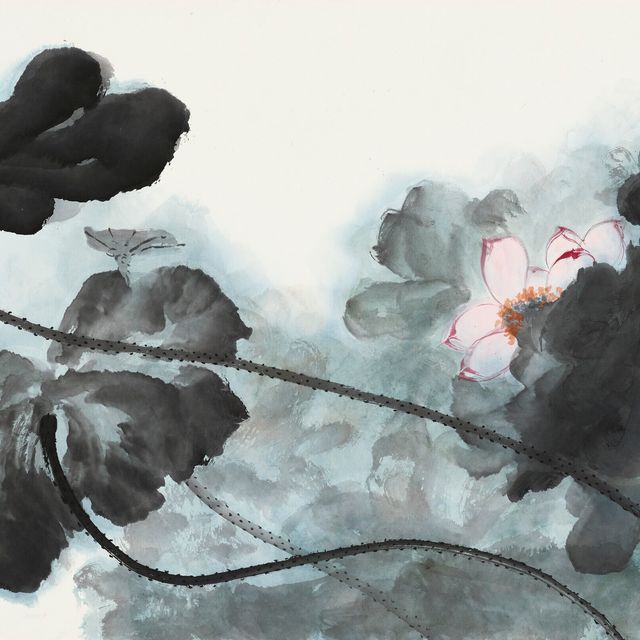Zhang Daqian — Лотос