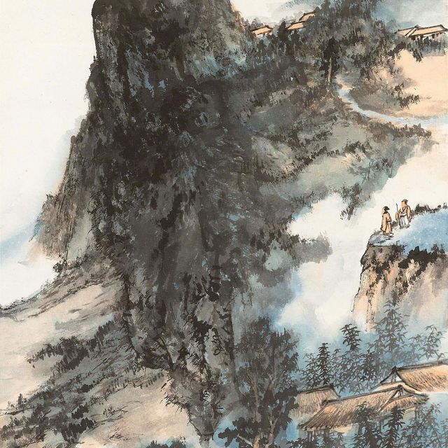 Zhang Daqian — Ученые, оценивающие Облака