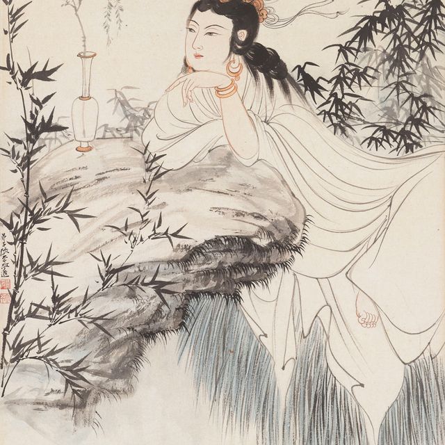 Zhang Daqian — Гуаньинь