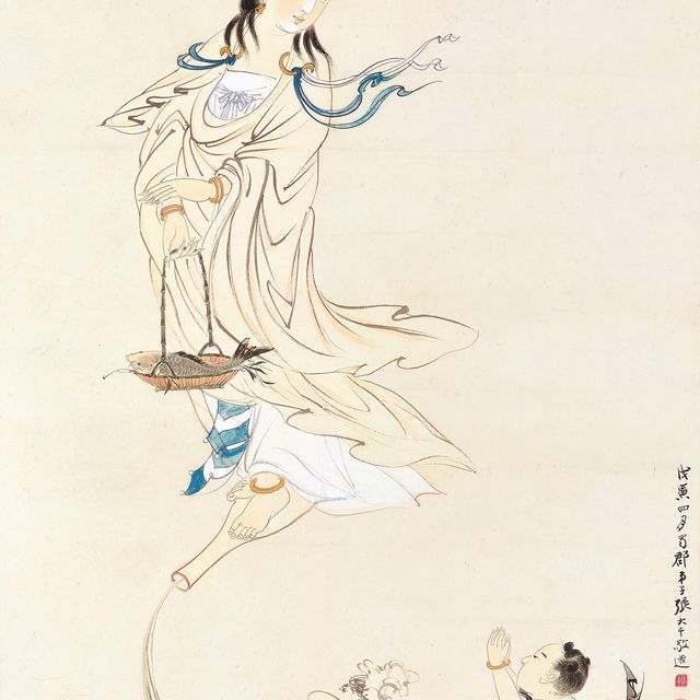 Zhang Daqian — Гуаньинь