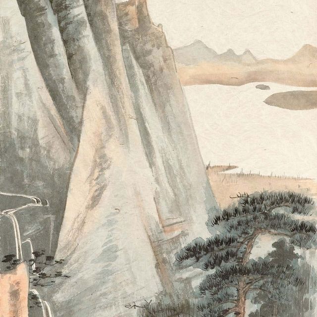 Zhang Daqian — Путешествие по зеленому ландшафту