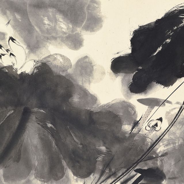 Zhang Daqian — Чернильный лотос