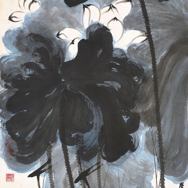 Zhang Daqian — Лотос