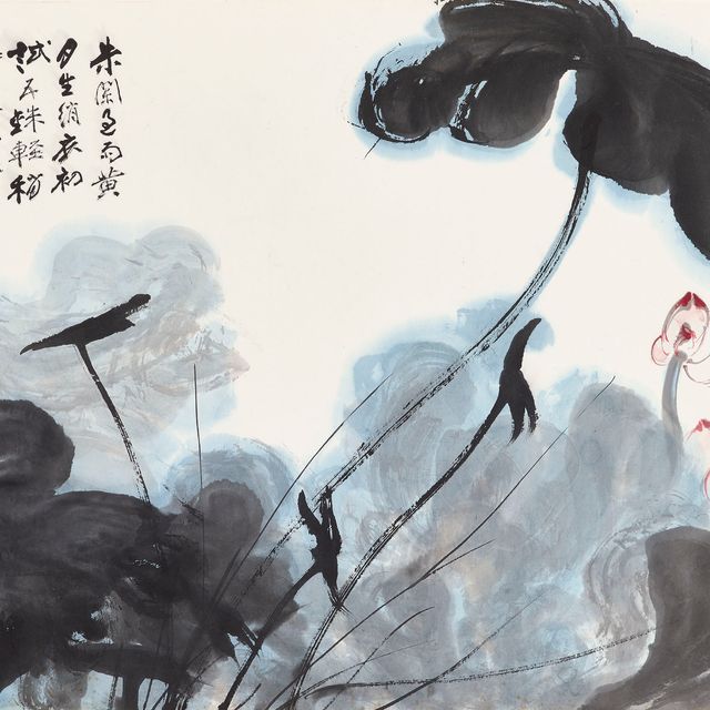 Zhang Daqian — Лотос