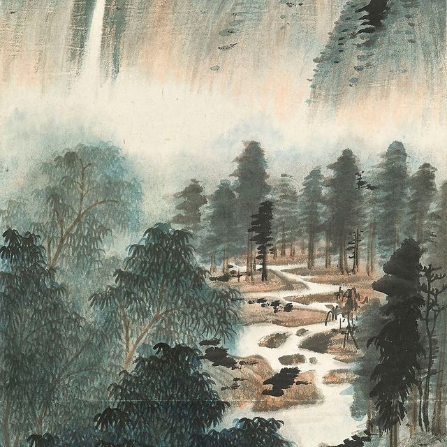 Zhang Daqian — Жизнь в горах