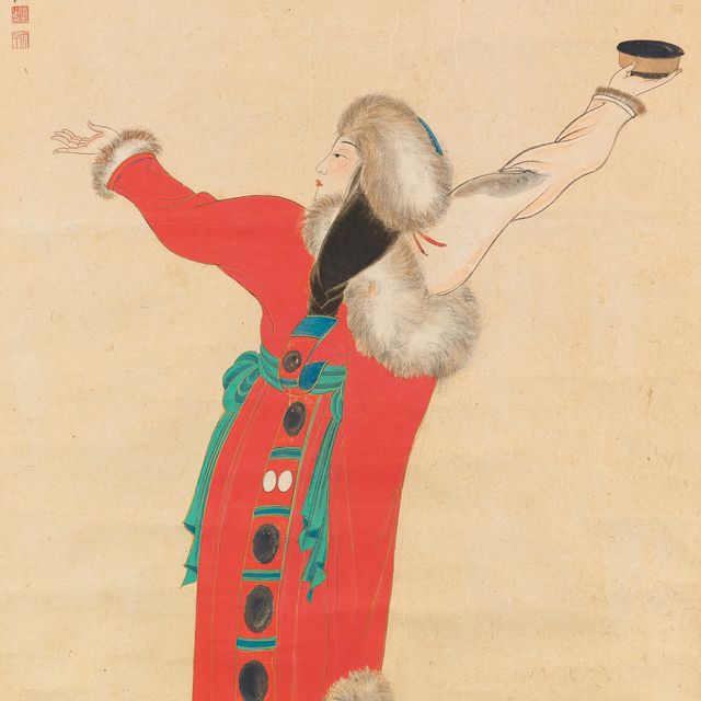 Zhang Daqian — Тибетская танцовщица
