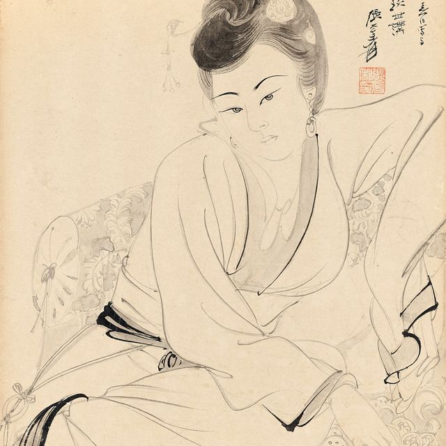Zhang Daqian — Леди