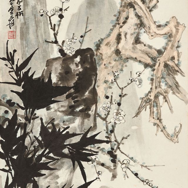 Zhang Daqian — Три друга зимы