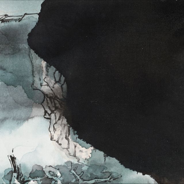 Zhang Daqian — Храм на вершине горы