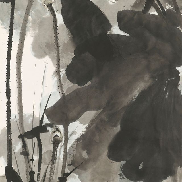 Zhang Daqian — Белый лотос