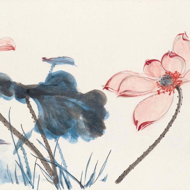 Zhang Daqian — Лотос