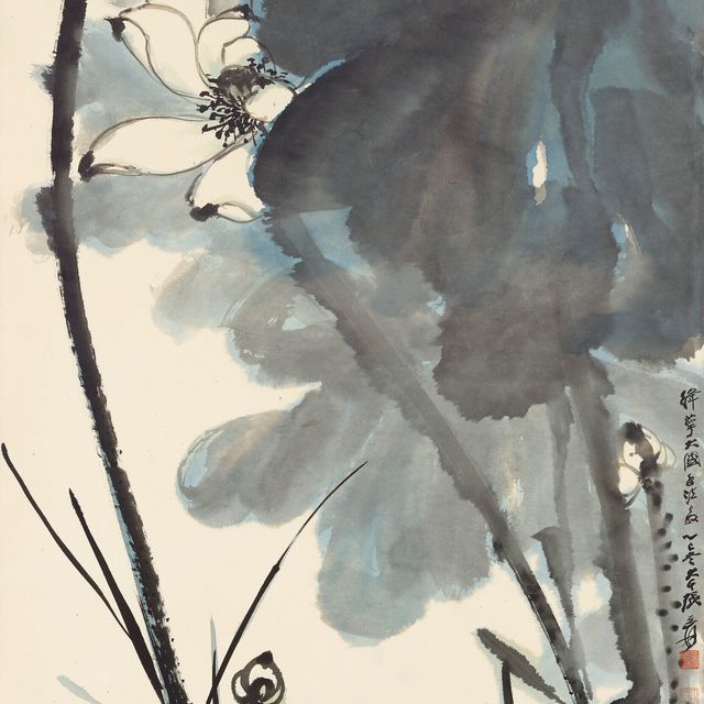 Zhang Daqian — Лотос