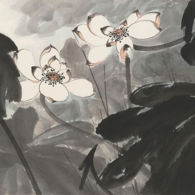 Zhang Daqian — Двойной лотос