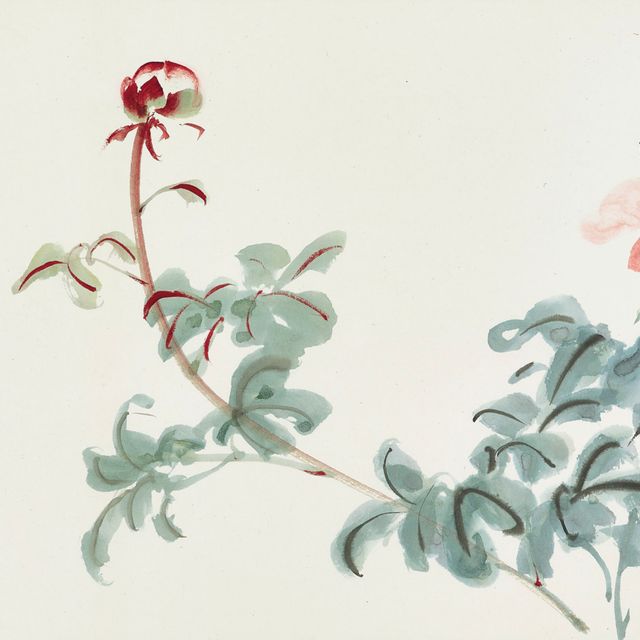 Zhang Daqian — Китайский красный пион