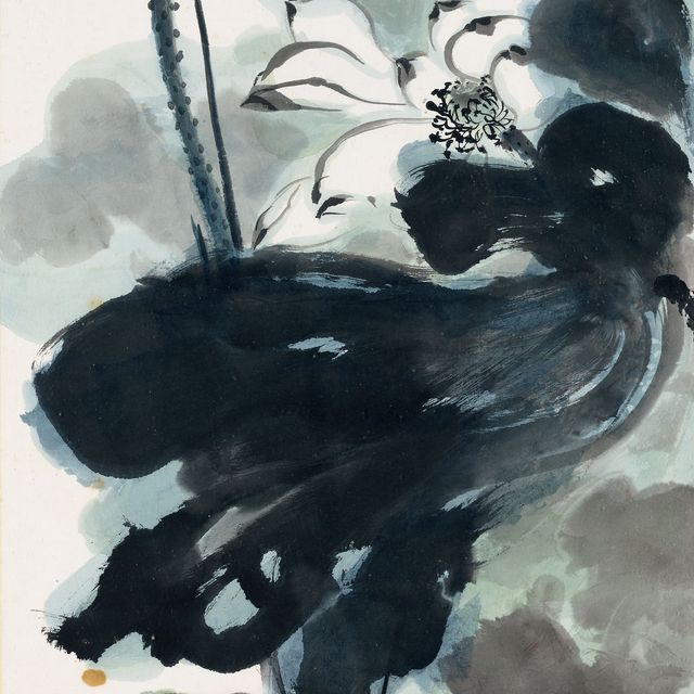 Zhang Daqian — Белый лотос