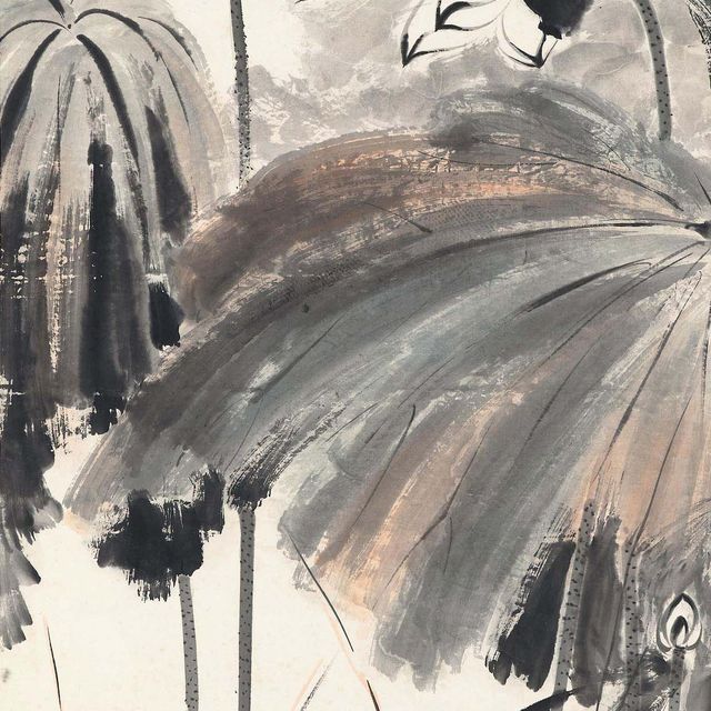 Zhang Daqian — Чернильный лотос