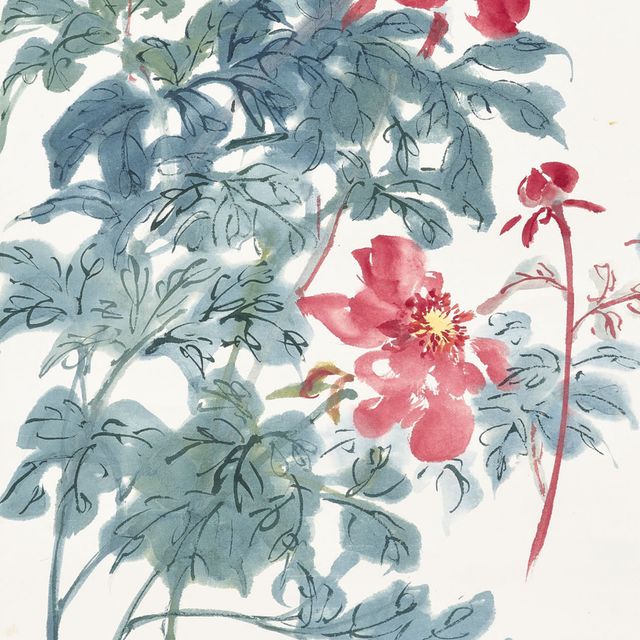 Zhang Daqian — Пион