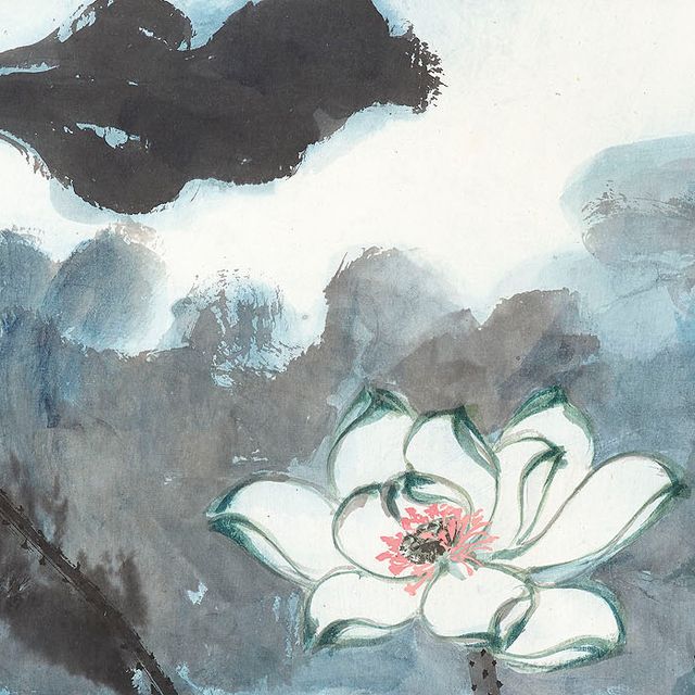 Zhang Daqian — Лотос