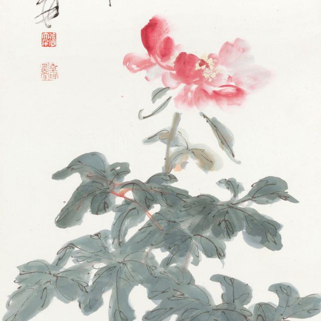 Zhang Daqian — Пион