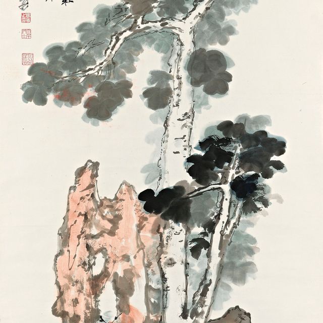 Zhang Daqian — Дерево Вутонг