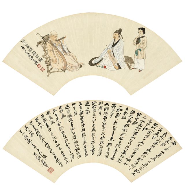 Zhang Daqian — Кража манускрипта Лэнтинга с помощью обмана