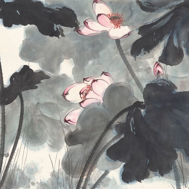 Zhang Daqian — Лотос
