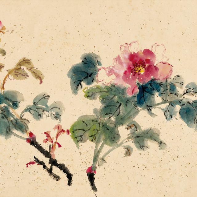 Zhang Daqian — Пион