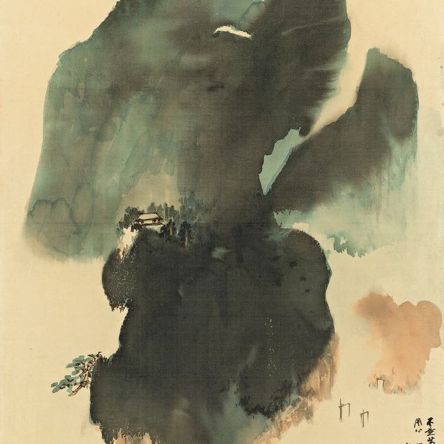 Zhang Daqian — Плывем по реке Тонг