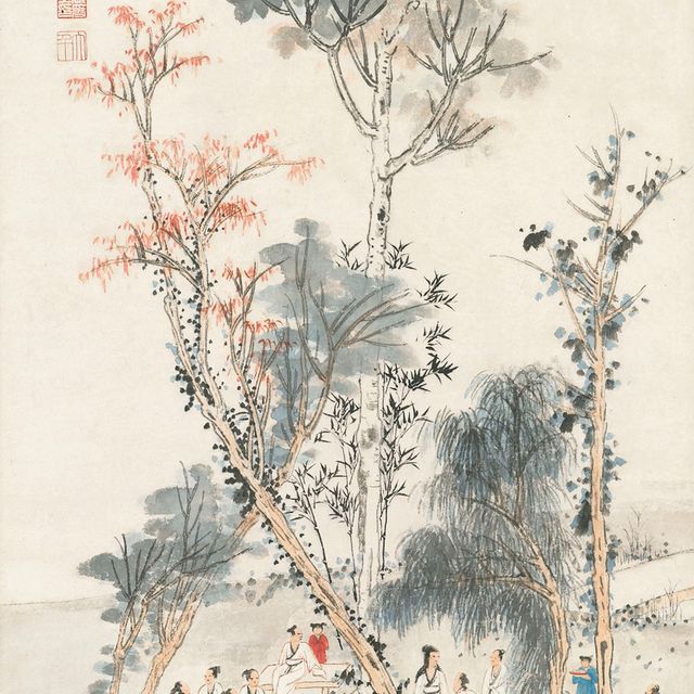 Zhang Daqian — Осенние подношения