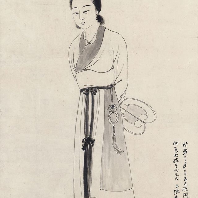 Zhang Daqian — Леди