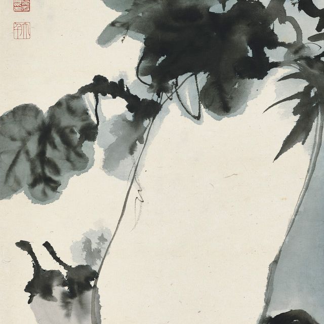 Zhang Daqian — Восхитительные овощи