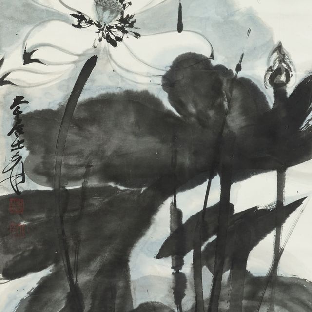 Zhang Daqian — Лотос