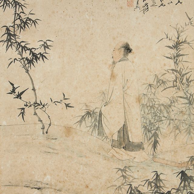 Zhang Daqian — Ученый в бамбуковой роще