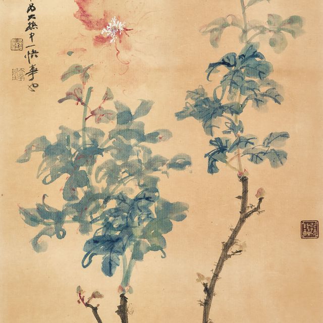 Zhang Daqian — Пион