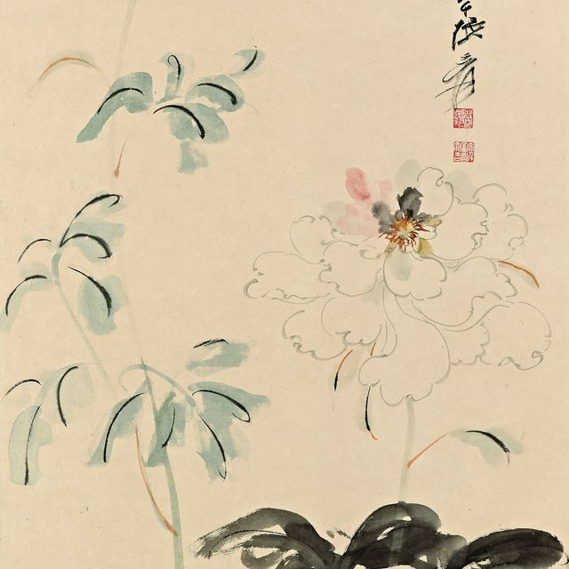 Zhang Daqian — Пион