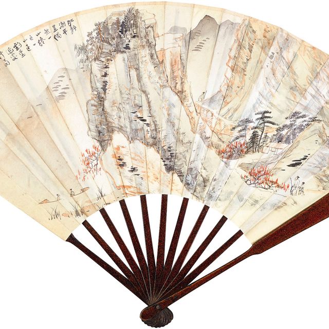 Zhang Daqian — В гостях у друзей с Цинь/Каллиграфия