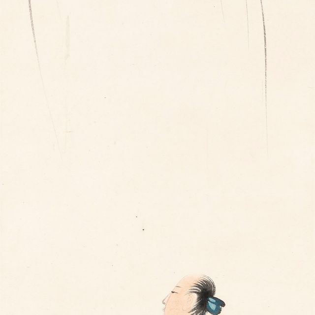 Zhang Daqian — Ученый под ивой