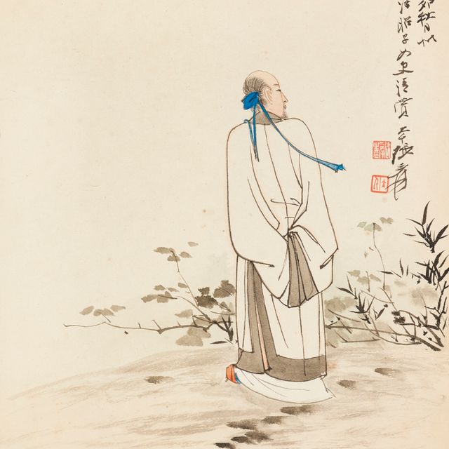 Zhang Daqian — Ученый
