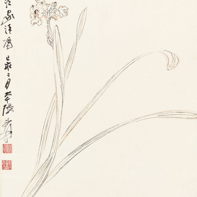 Zhang Daqian — Нарцисс