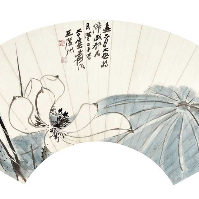 Zhang Daqian — Белый лотос