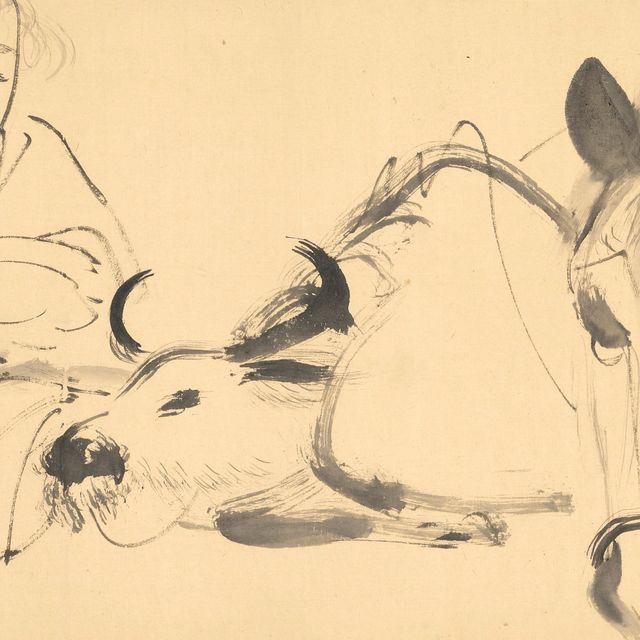 Zhang Daqian — Мальчик-погонщик скота