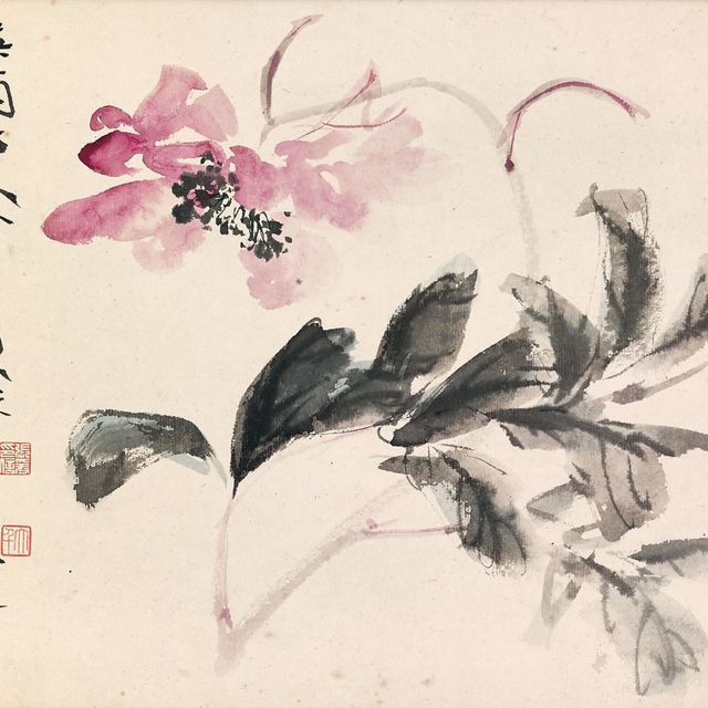 Zhang Daqian — Цветок