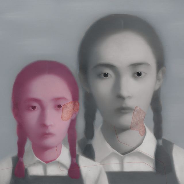 Zhang Xiaogang — Серия "Родословная" ("Два товарища")