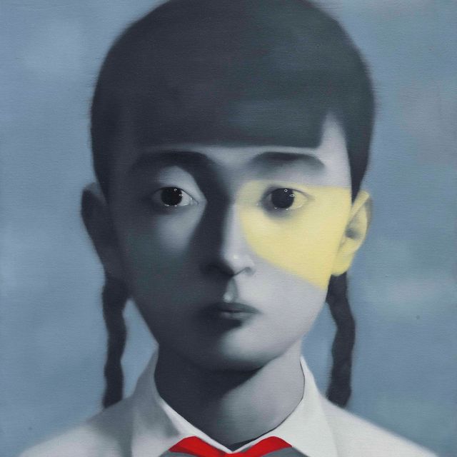 Zhang Xiaogang — Товарищ в красном шарфе
