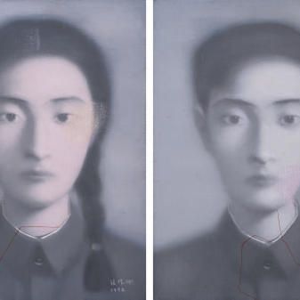 Zhang Xiaogang — Серия "Родословная" (мужская и женская)