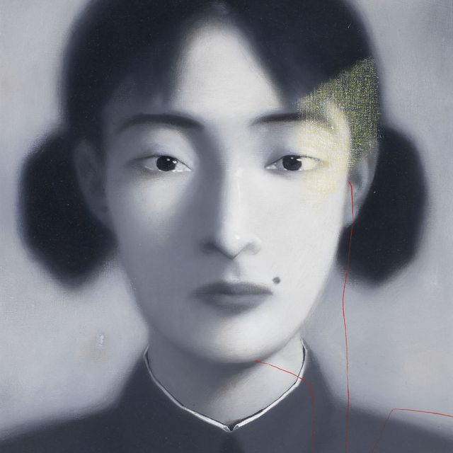 Zhang Xiaogang — Серия "Товарищ": Женщина